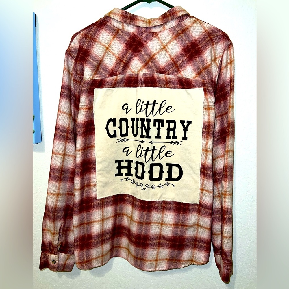 Custom Maurice Womens Flannel XXL